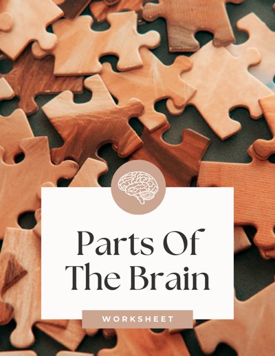 Parts of the Brain worksheets preview