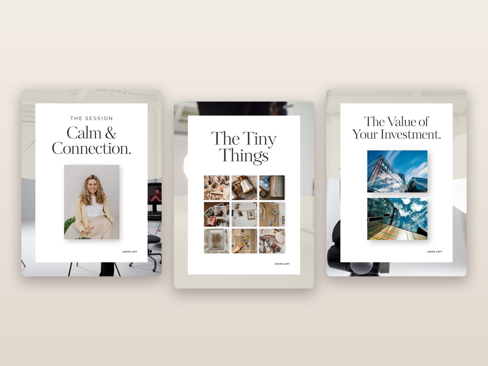 Seamless Instagram Carousel Templates for Photographers preview 2