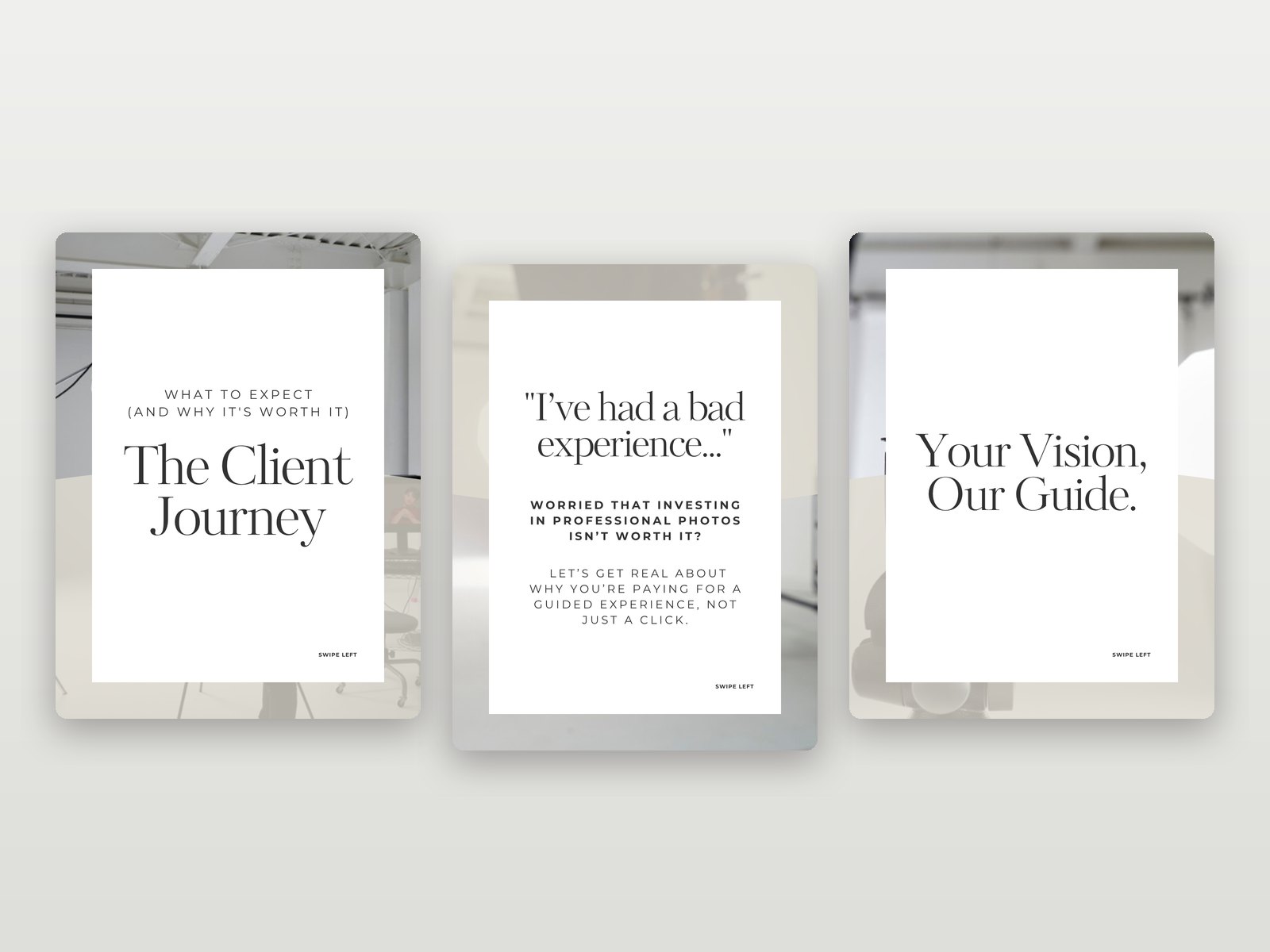 Seamless Instagram Carousel Templates for Photographers preview 1